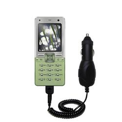 Gomadic Rapid Car / Auto Charger for the Sony Ericsson T650i - Brand w/ TipExchange Technology