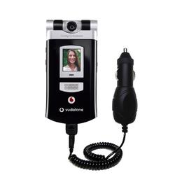 Gomadic Rapid Car / Auto Charger for the Sony Ericsson V800 - Brand w/ TipExchange Technology