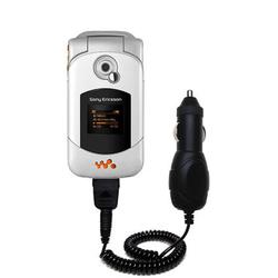Gomadic Rapid Car / Auto Charger for the Sony Ericsson W300i - Brand w/ TipExchange Technology