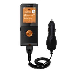 Gomadic Rapid Car / Auto Charger for the Sony Ericsson W350i - Brand w/ TipExchange Technology