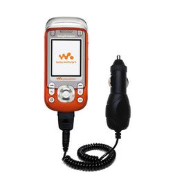 Gomadic Rapid Car / Auto Charger for the Sony Ericsson W600 W600i - Brand w/ TipExchange Technology
