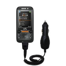 Gomadic Rapid Car / Auto Charger for the Sony Ericsson W850i - Brand w/ TipExchange Technology
