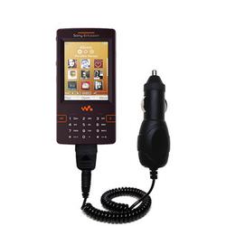 Gomadic Rapid Car / Auto Charger for the Sony Ericsson W950i - Brand w/ TipExchange Technology