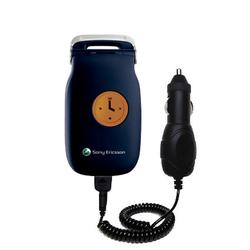 Gomadic Rapid Car / Auto Charger for the Sony Ericsson Z200 - Brand w/ TipExchange Technology