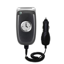 Gomadic Rapid Car / Auto Charger for the Sony Ericsson Z300a - Brand w/ TipExchange Technology