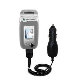 Gomadic Rapid Car / Auto Charger for the Sony Ericsson Z520a Z520 - Brand w/ TipExchange Technology