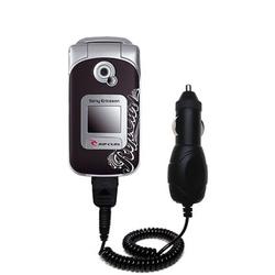Gomadic Rapid Car / Auto Charger for the Sony Ericsson Z530i - Brand w/ TipExchange Technology
