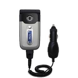Gomadic Rapid Car / Auto Charger for the Sony Ericsson Z550i - Brand w/ TipExchange Technology