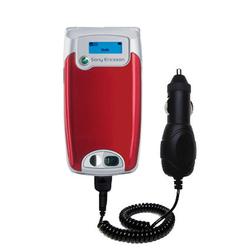 Gomadic Rapid Car / Auto Charger for the Sony Ericsson Z608 - Brand w/ TipExchange Technology