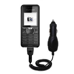 Gomadic Rapid Car / Auto Charger for the Sony Ericsson k205a - Brand w/ TipExchange Technology