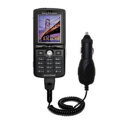 Gomadic Rapid Car / Auto Charger for the Sony Ericsson k750c - Brand w/ TipExchange Technology