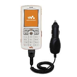 Gomadic Rapid Car / Auto Charger for the Sony Ericsson w800c - Brand w/ TipExchange Technology