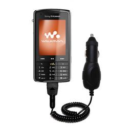 Gomadic Rapid Car / Auto Charger for the Sony Ericsson w960i - Brand w/ TipExchange Technology