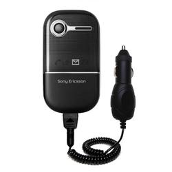 Gomadic Rapid Car / Auto Charger for the Sony Ericsson z258c - Brand w/ TipExchange Technology