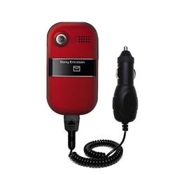 Gomadic Rapid Car / Auto Charger for the Sony Ericsson z320a - Brand w/ TipExchange Technology