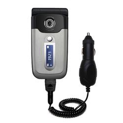 Gomadic Rapid Car / Auto Charger for the Sony Ericsson z550a - Brand w/ TipExchange Technology