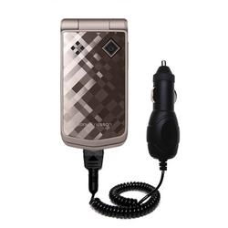 Gomadic Rapid Car / Auto Charger for the Sony Ericsson z555a - Brand w/ TipExchange Technology