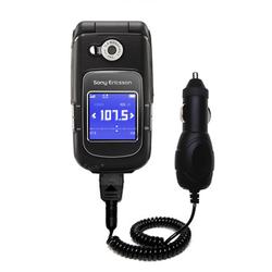 Gomadic Rapid Car / Auto Charger for the Sony Ericsson z710c - Brand w/ TipExchange Technology