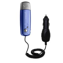 Gomadic Rapid Car / Auto Charger for the Sony Walkman NW-E002F - Brand w/ TipExchange Technology