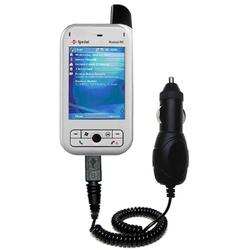 Gomadic Rapid Car / Auto Charger for the Sprint PPC-6700 - Brand w/ TipExchange Technology