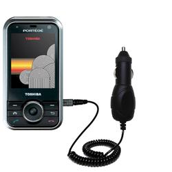 Gomadic Rapid Car / Auto Charger for the Toshiba G500 - Brand w/ TipExchange Technology