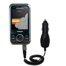 Gomadic Rapid Car / Auto Charger for the Toshiba G900 - Brand w/ TipExchange Technology