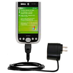 Gomadic Rapid Wall / AC Charger for the Dell Axim X50v - Brand w/ TipExchange Technology