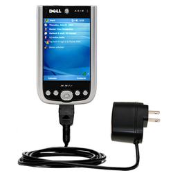 Gomadic Rapid Wall / AC Charger for the Dell Axim x51 - Brand w/ TipExchange Technology
