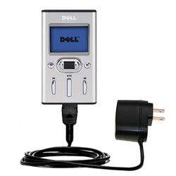 Gomadic Rapid Wall / AC Charger for the Dell Pocket DJ 30GB - Brand w/ TipExchange Technology