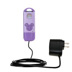 Gomadic Rapid Wall / AC Charger for the Disney Mix Stick - Brand w/ TipExchange Technology