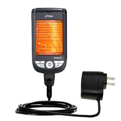 Gomadic Rapid Wall / AC Charger for the ETEN M600 - Brand w/ TipExchange Technology