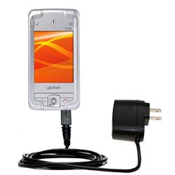 Gomadic Rapid Wall / AC Charger for the Eten Goldfiish M700 - Brand w/ TipExchange Technology