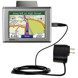Gomadic Rapid Wall / AC Charger for the Garmin Nuvi 350 - Brand w/ TipExchange Technology