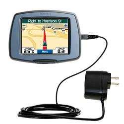 Gomadic Rapid Wall / AC Charger for the Garmin StreetPilot C310 - Brand w/ TipExchange Technology