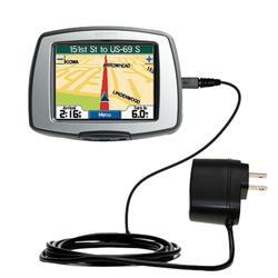 Gomadic Rapid Wall / AC Charger for the Garmin StreetPilot C330 - Brand w/ TipExchange Technology