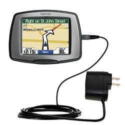 Gomadic Rapid Wall / AC Charger for the Garmin StreetPilot C340 - Brand w/ TipExchange Technology