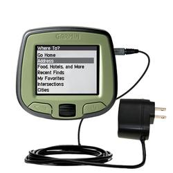 Gomadic Rapid Wall / AC Charger for the Garmin StreetPilot i2 - Brand w/ TipExchange Technology