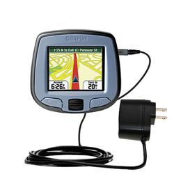 Gomadic Rapid Wall / AC Charger for the Garmin StreetPilot i3 - Brand w/ TipExchange Technology