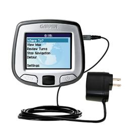 Gomadic Rapid Wall / AC Charger for the Garmin StreetPilot i5 - Brand w/ TipExchange Technology