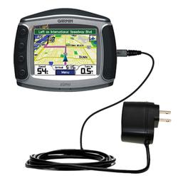 Gomadic Rapid Wall / AC Charger for the Garmin Zumo 550 - Brand w/ TipExchange Technology