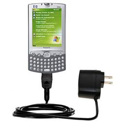 Gomadic Rapid Wall / AC Charger for the HP iPAQ h4355 - Brand w/ TipExchange Technology
