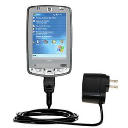 Gomadic Rapid Wall / AC Charger for the HP iPAQ hx2110 - Brand w/ TipExchange Technology