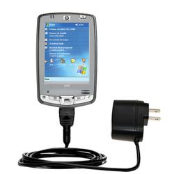 Gomadic Rapid Wall / AC Charger for the HP iPAQ hx2190 - Brand w/ TipExchange Technology