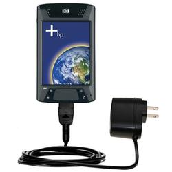 Gomadic Rapid Wall / AC Charger for the HP iPAQ hx4700 - Brand w/ TipExchange Technology
