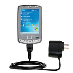 Gomadic Rapid Wall / AC Charger for the HP iPaq hx2700 Series - Brand w/ TipExchange Technology