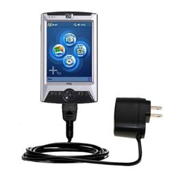 Gomadic Rapid Wall / AC Charger for the HP iPaq rx1700 Series - Brand w/ TipExchange Technology