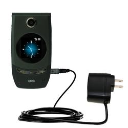 Gomadic Rapid Wall / AC Charger for the HTC 8500 - Brand w/ TipExchange Technology