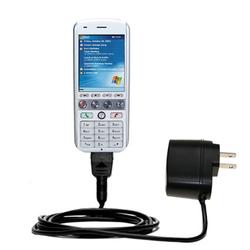 Gomadic Rapid Wall / AC Charger for the HTC Amadeus - Brand w/ TipExchange Technology
