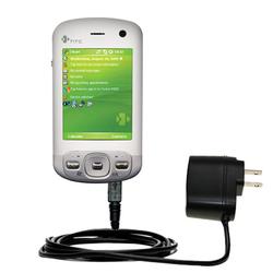 Gomadic Rapid Wall / AC Charger for the HTC Artemis - Brand w/ TipExchange Technology