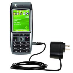Gomadic Rapid Wall / AC Charger for the HTC MTeoR - Brand w/ TipExchange Technology